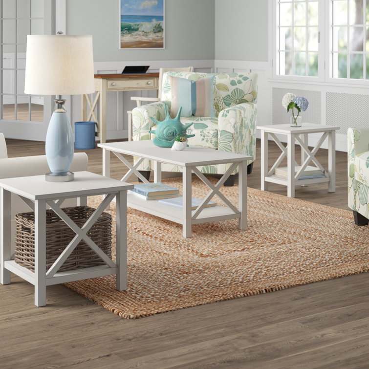 Beachcrest Home Ruthwynn 3 Piece Coffee Table Set & Reviews Wayfair